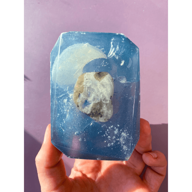 Moon Water Crystal Bar Soap - Crystal Bar Soap