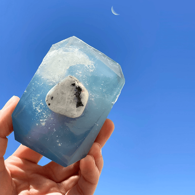 Moon Water Crystal Bar Soap - Crystal Bar Soap