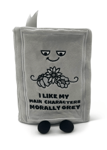 Morally Grey Book Plushie - Punchkins