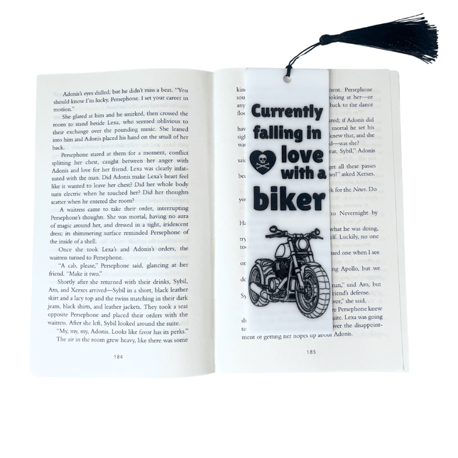 Motorcycle Club Bookmark - Heatwave Books