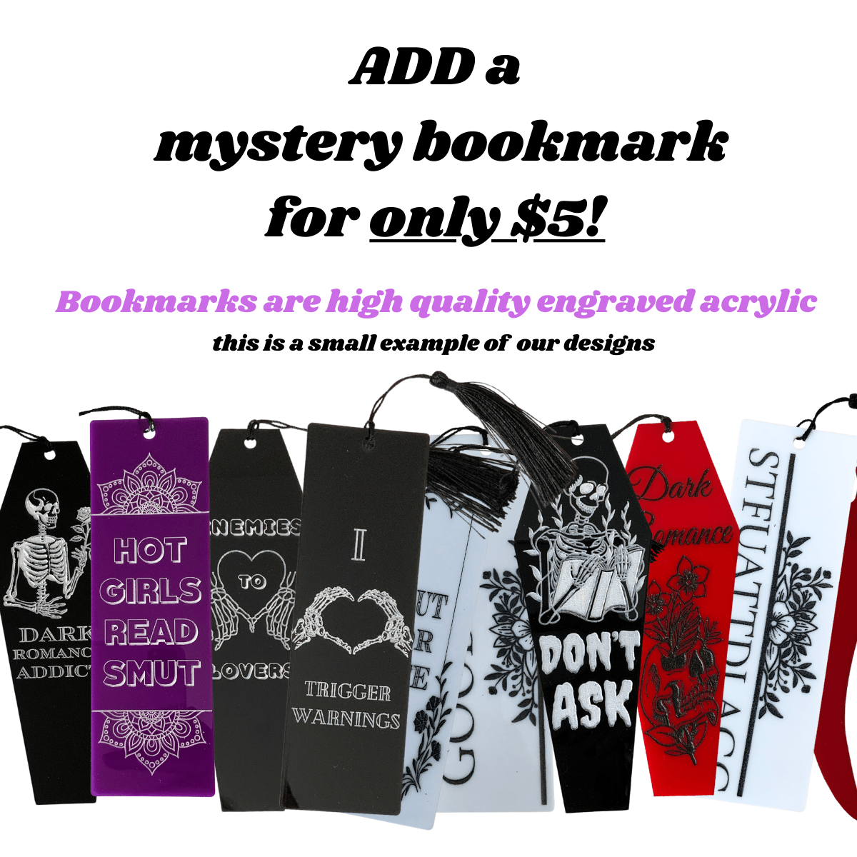 Mystery Bookmark Add On - Heatwave Books