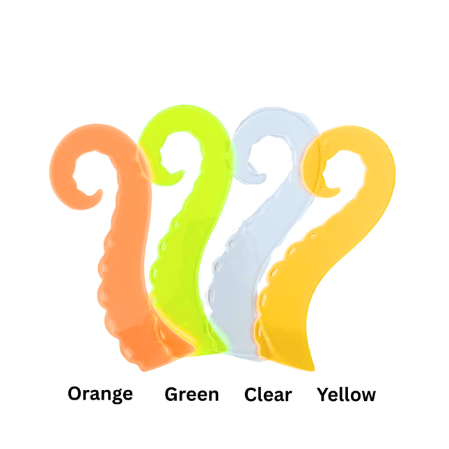 Neon Tentacle Bookmark - Heatwave Books