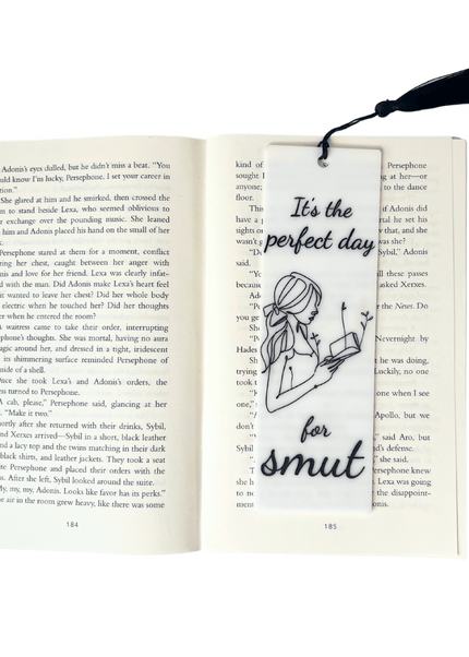 Perfect Day for Smut Bookmark - Heatwave Books