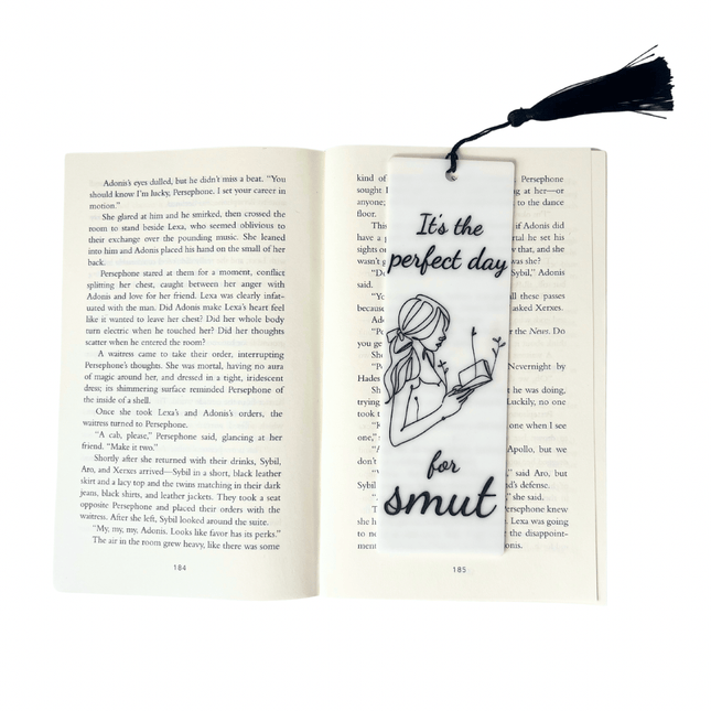 Perfect Day for Smut Bookmark - Heatwave Books