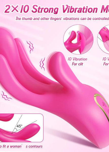 Pink 10 Mode Finger Motion Toy - Heatwave Books