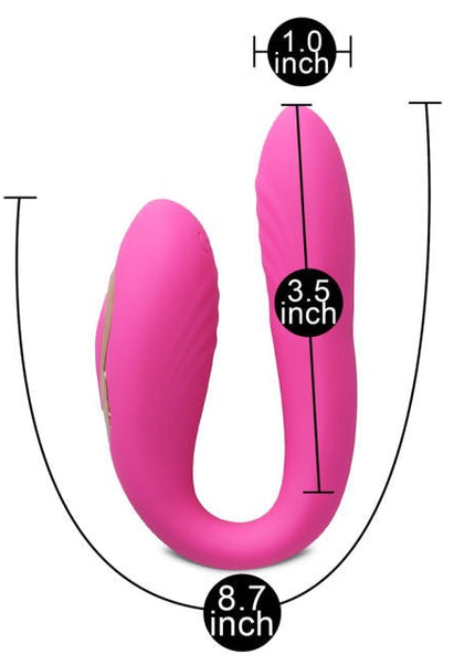 Pink Rotate and Vibrate with Remote - Heatwave Books