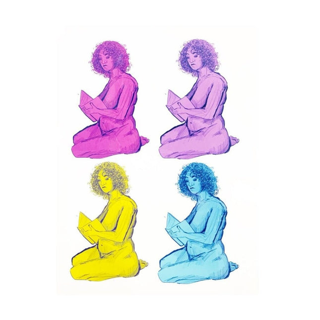 Pop Art Sexy Plus Size Woman Art Print - Heatwave Books