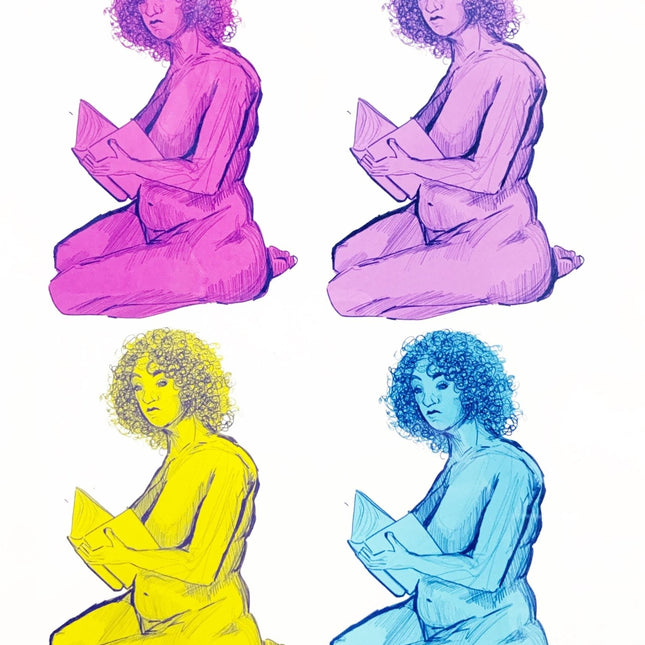 Pop Art Sexy Plus Size Woman Art Print - Heatwave Books