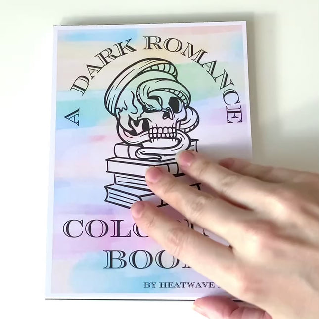 Dark Romance Mini Coloring Book
