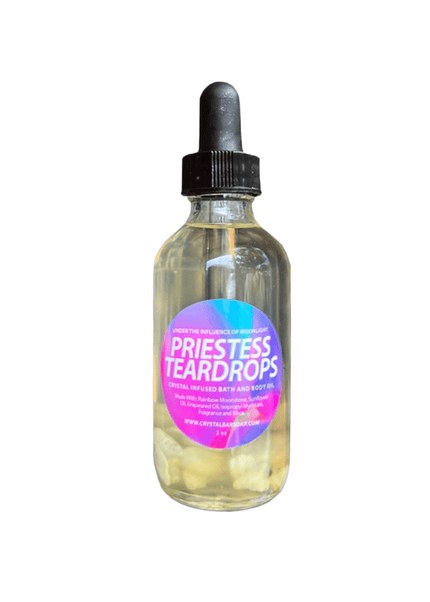 Priestess Teardrops Crystal Bath & Body Oil - Crystal Bar Soap