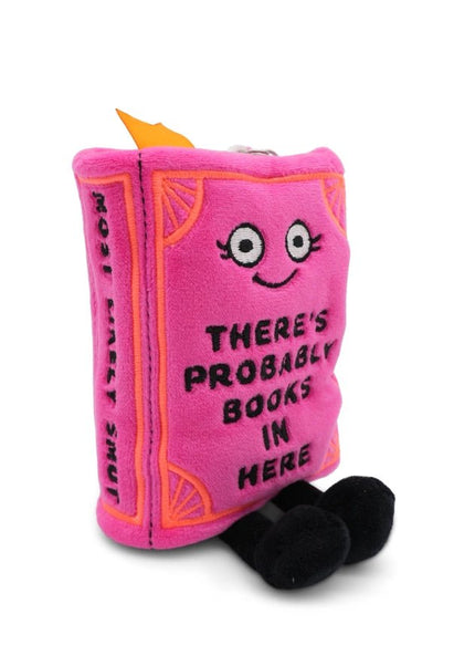 Probably Books Plush Keychain - Punchkins