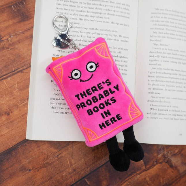 Probably Books Plush Keychain - Punchkins