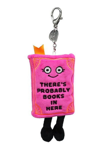 Probably Books Plush Keychain - Punchkins