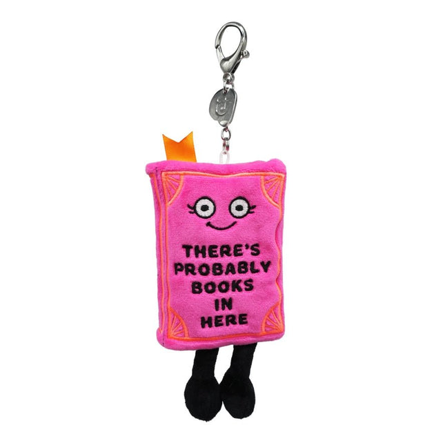 Probably Books Plush Keychain - Punchkins