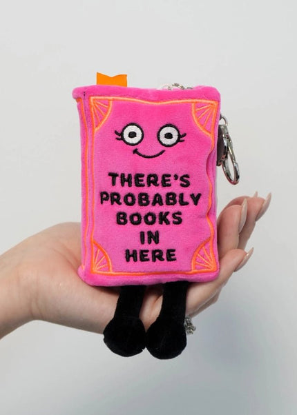 Probably Books Plush Keychain - Punchkins