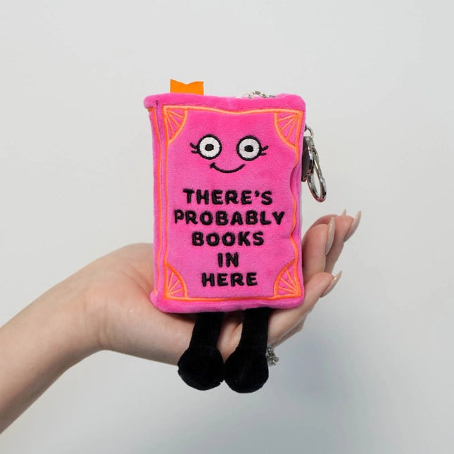 Probably Books Plush Keychain - Punchkins