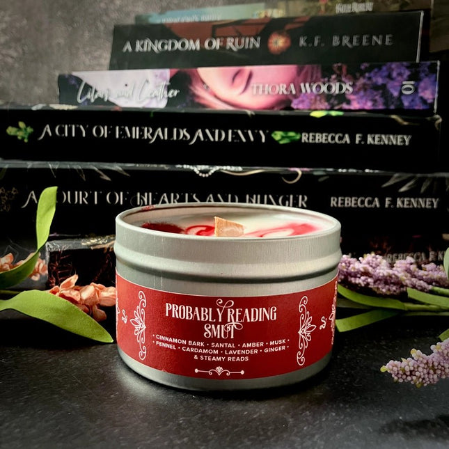 Probably Smut Candle - Heatwave Books