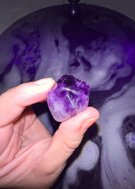 Psychic Protector Crystal Bath Bomb - Crystal Bar Soap