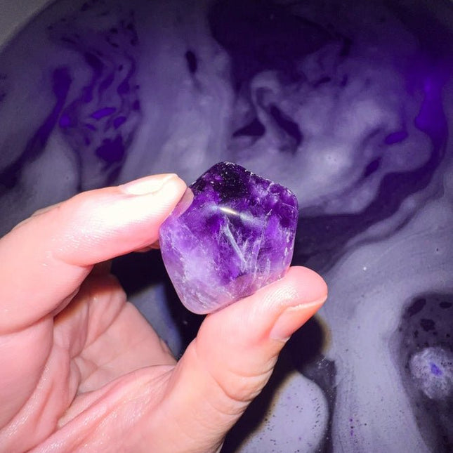 Psychic Protector Crystal Bath Bomb - Crystal Bar Soap