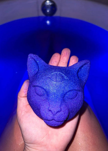 Psychic Protector Crystal Bath Bomb - Crystal Bar Soap