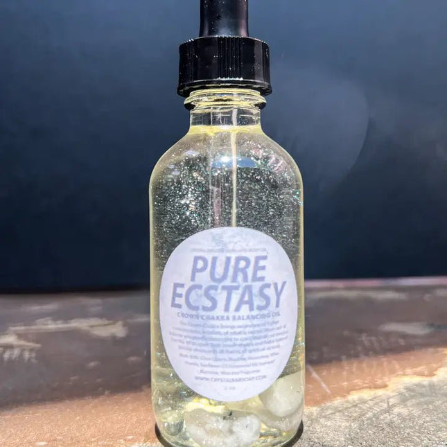 Pure Ecstasy Crystal Bath & Body Oil - Crystal Bar Soap