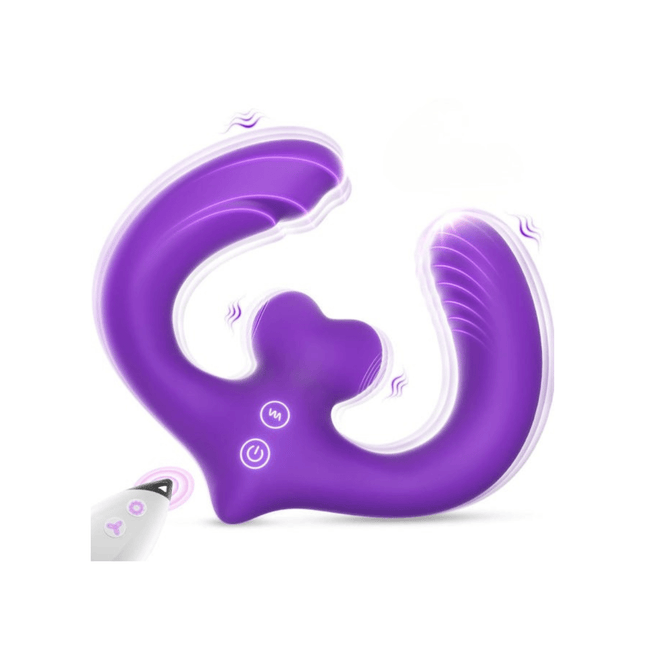 Purple Double Ended Toy - Heatwave Books