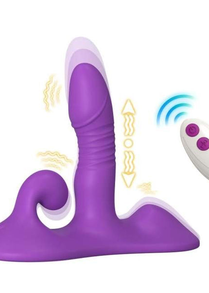 Purple Riding Toy with Remote - Heatwave Books