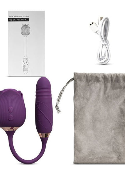 Purple Rose Thruster Toy - Heatwave Books