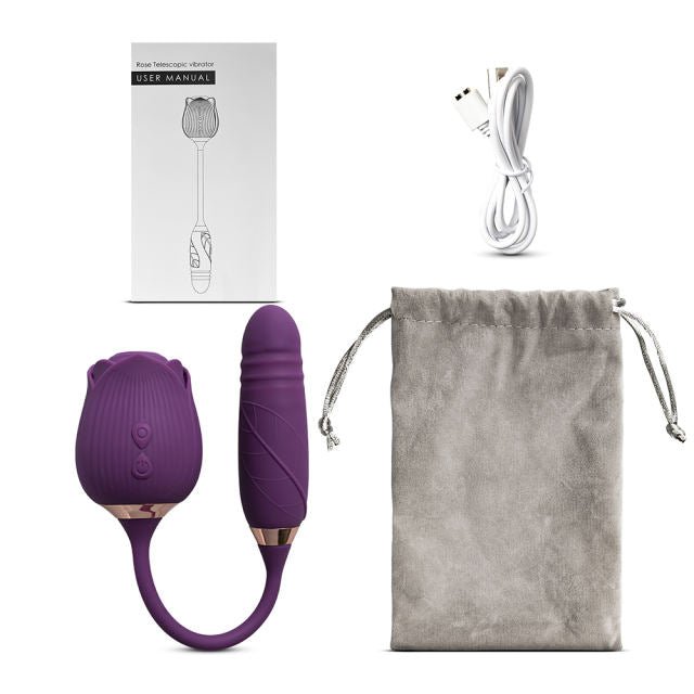 Purple Rose Thruster Toy - Heatwave Books
