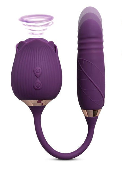 Purple Rose Thruster Toy - Heatwave Books