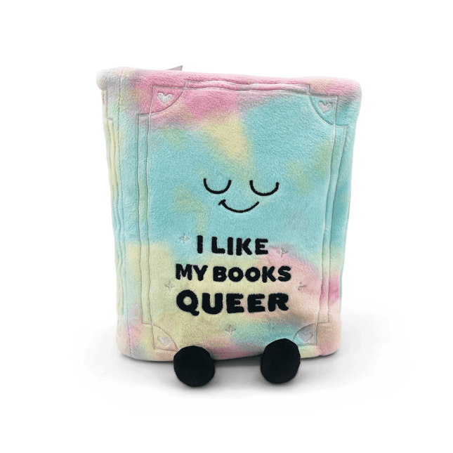 Rainbow Queer Book Plushie - Punchkins