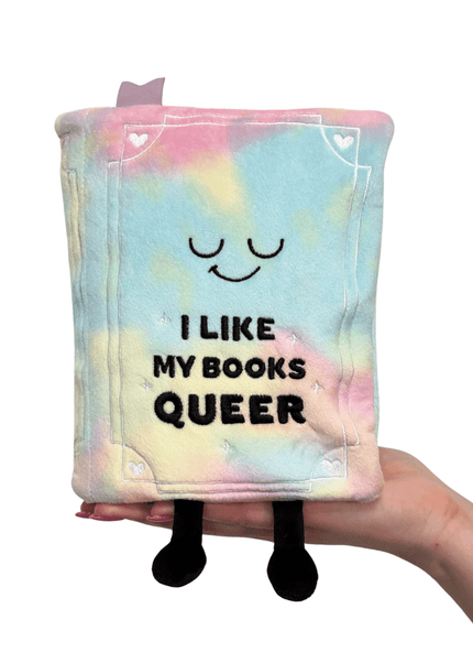 Rainbow Queer Book Plushie - Punchkins