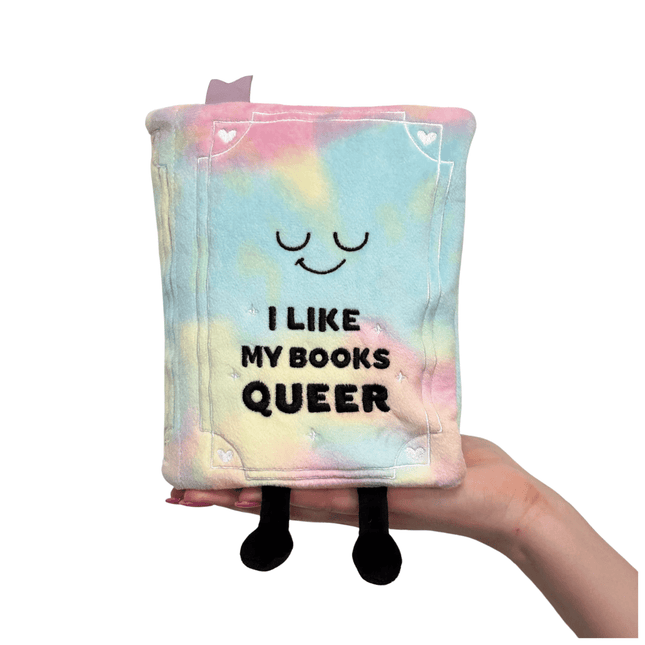 Rainbow Queer Book Plushie - Punchkins