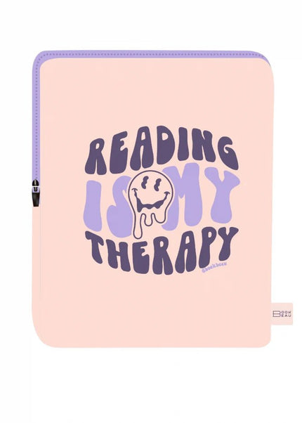 Reading is My Therapy Book Sleeve - Book Beau