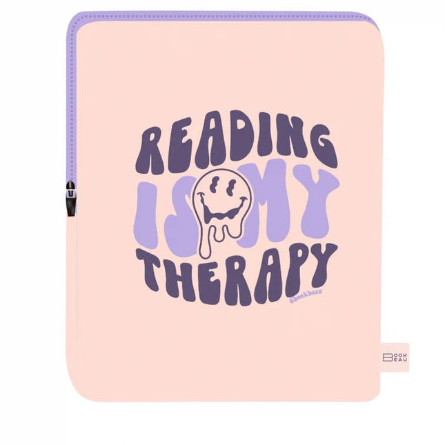 Reading is My Therapy Book Sleeve - Book Beau