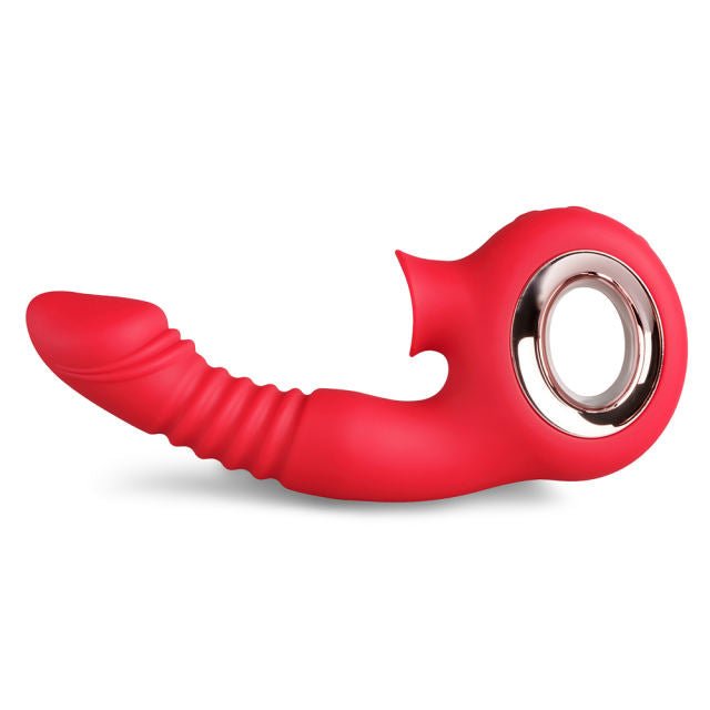 Red 12 Speed Thrusting Toy - Heatwave Books