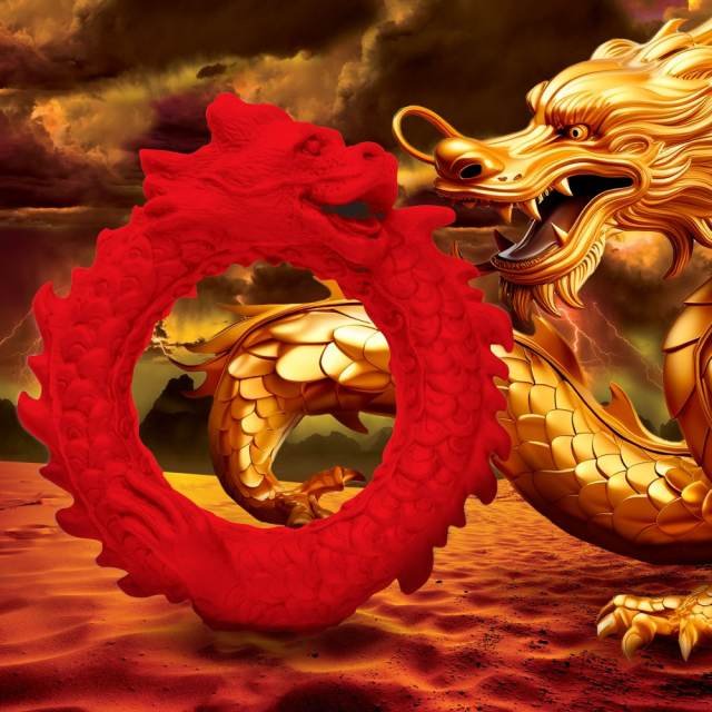 Red Dragon Ring Toy - Heatwave Books