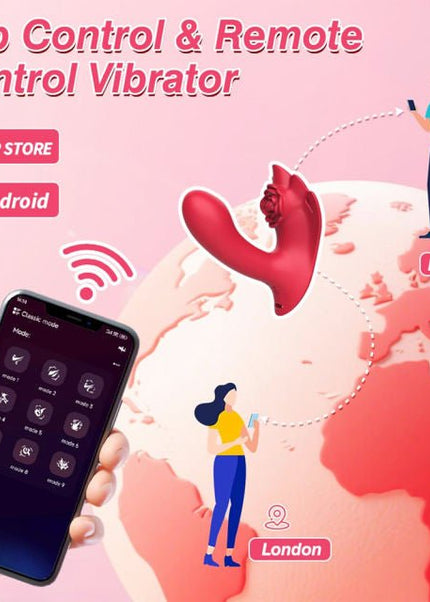 Red Flower Wearable Remote & App Toy - Heatwave Books