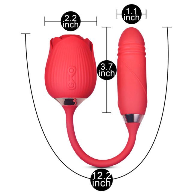 Red Rose Thruster Toy - Heatwave Books