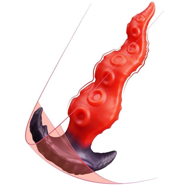 Red Tentacle Monster Toy - Heatwave Books