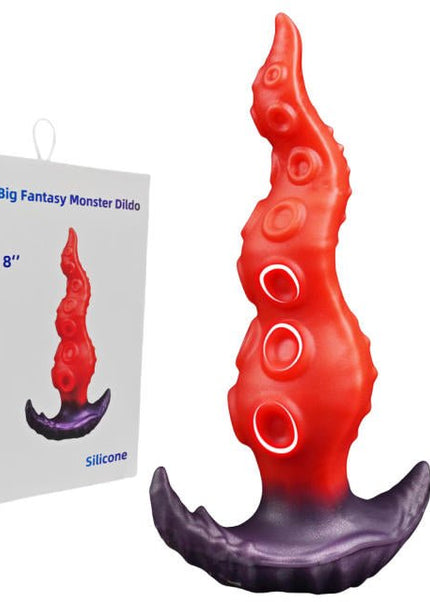 Red Tentacle Monster Toy - Heatwave Books