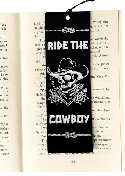 Ride the Cowboy Bookmark - Heatwave Books