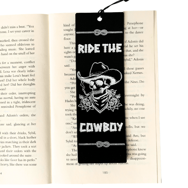 Ride the Cowboy Bookmark - Heatwave Books