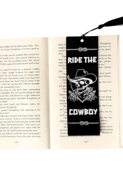 Ride the Cowboy Bookmark - Heatwave Books