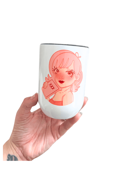 Romance Reader Wine Cup - Heatwave Books