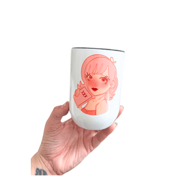 Romance Reader Wine Cup - Heatwave Books