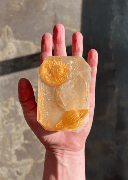 Saturn's Stone Crystal Bar Soap - Crystal Bar Soap