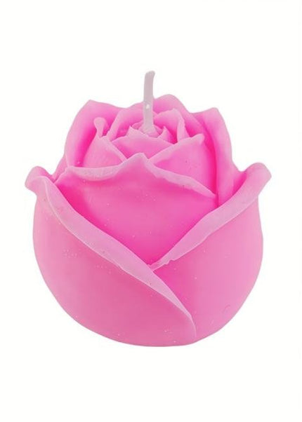 Skin Safe Pink Rose Melting Candle - Heatwave Books