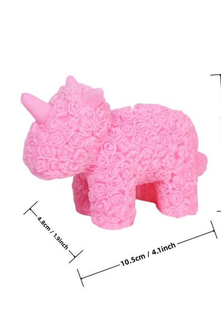 Skin Safe Pink Rose Unicorn Melting Candle - Heatwave Books