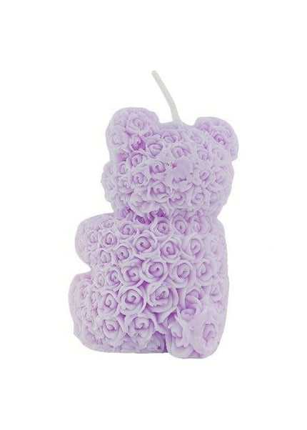 Skin Safe Rose Bear Melting Candle - Heatwave Books
